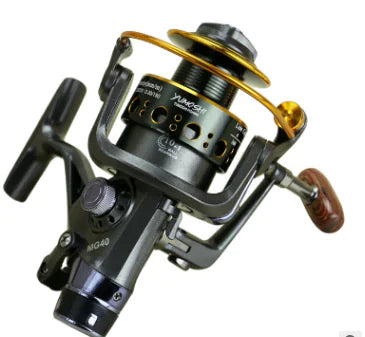 Metal Fishing Reel and Rod Fishing Gear