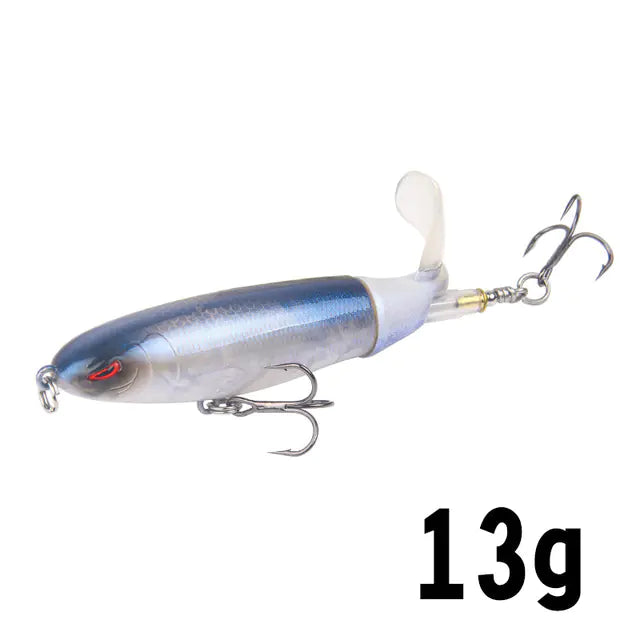 Topwater Fishing Lure Swivel Tail