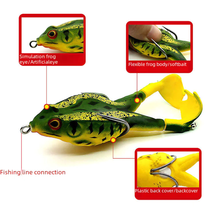 Rotating Frog Lure