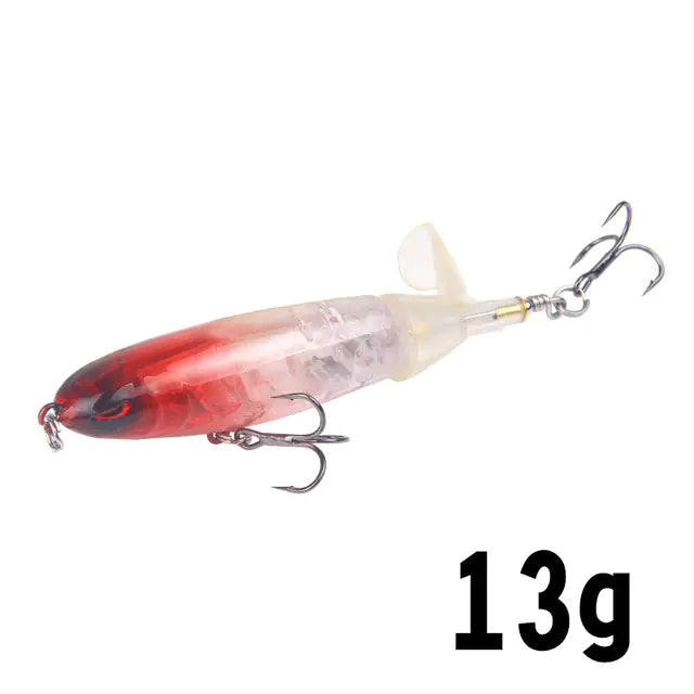 Topwater Fishing Lure Swivel Tail