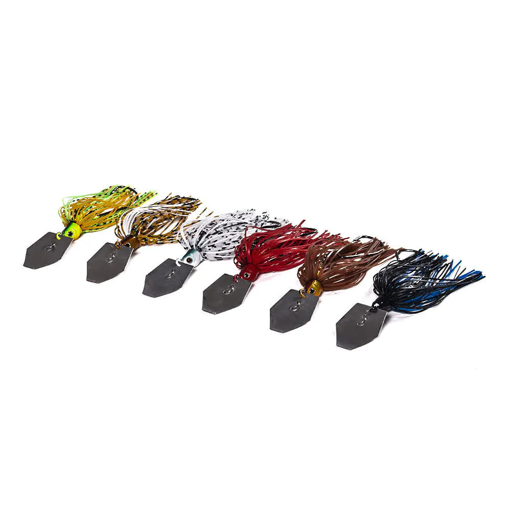 Lure Bait Iron Plate with 6 Colors Fishing Set (11g)