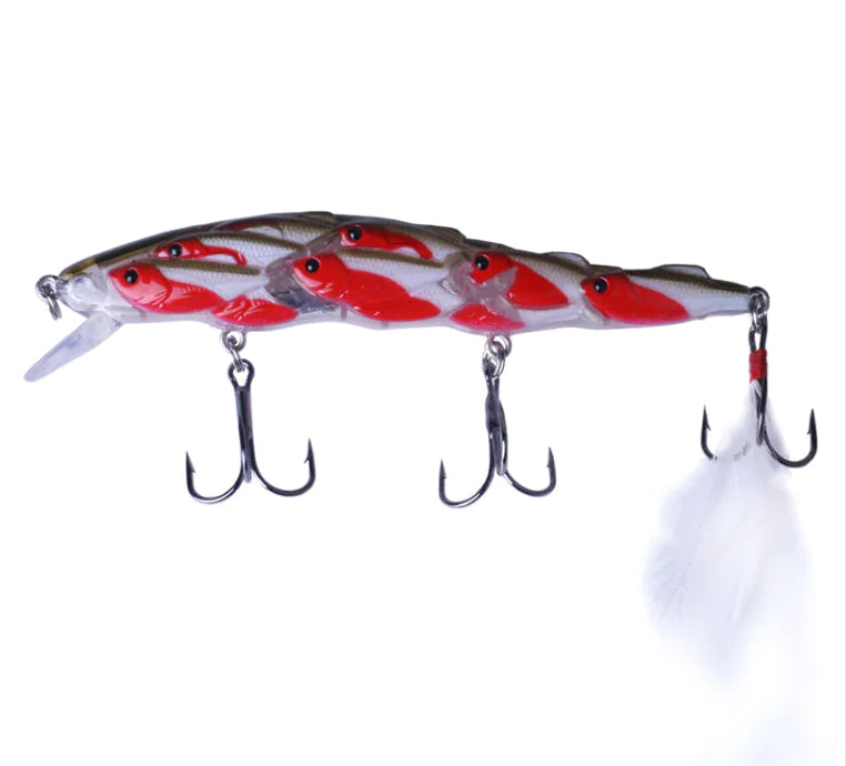 Baitfish Hard Body Jerkbait- Fishing Lure to imitate fleeing baitfish