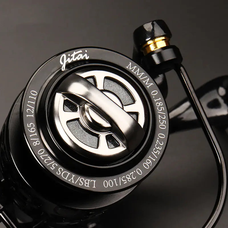 High-End 11-Bearing Metal Fishing Reel for Sea Fishing