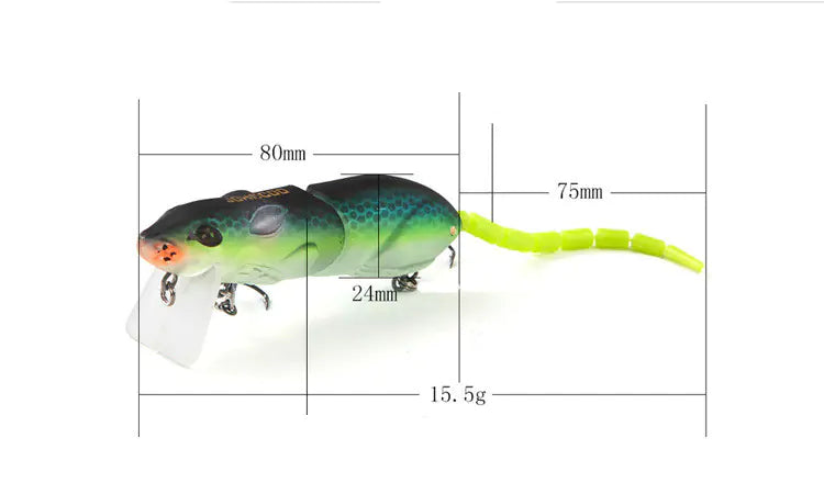 Songe 155 Mingchuan Pure White Hard Bait Fishing Lure