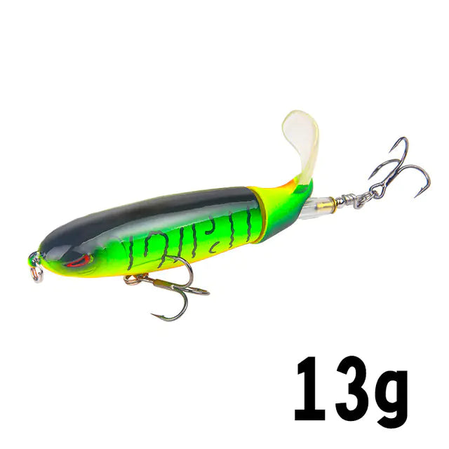 Topwater Fishing Lure Swivel Tail
